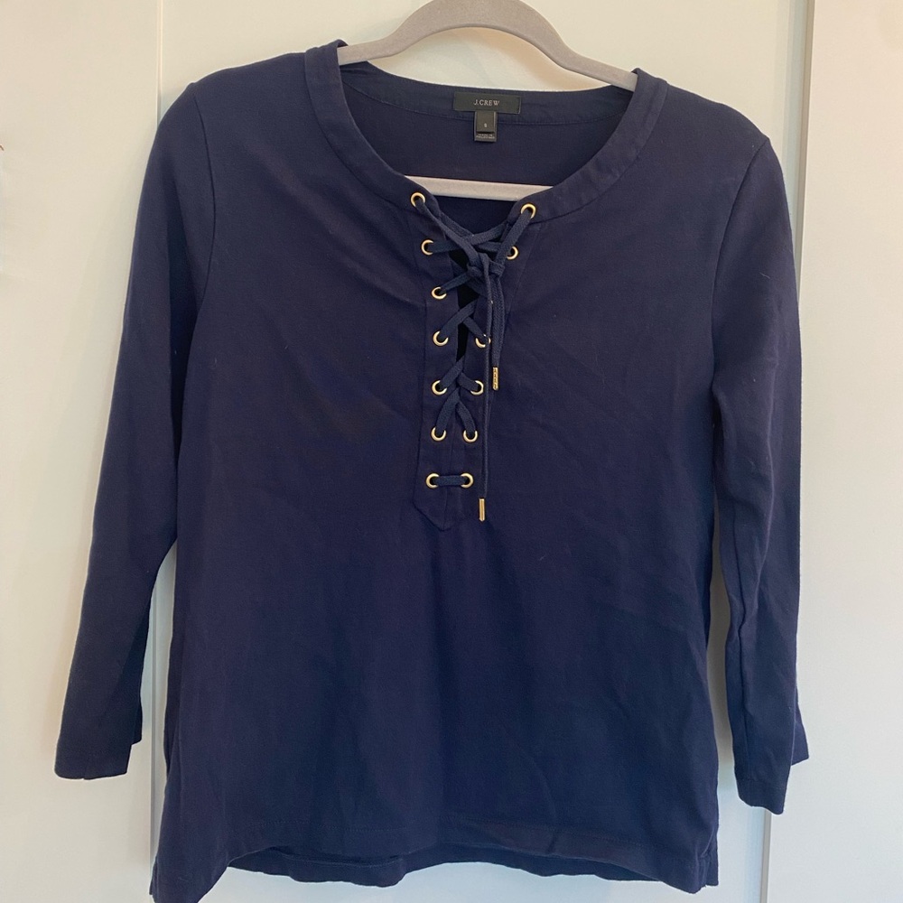j crew long sleeve top